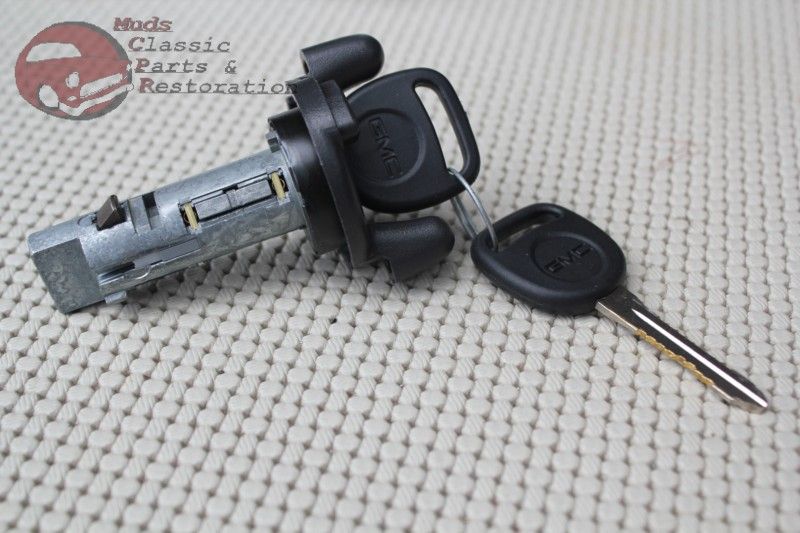 2000 2001 GMC Yukon Truck Sierra Coded Ignition Lock Cylinder w/ Push